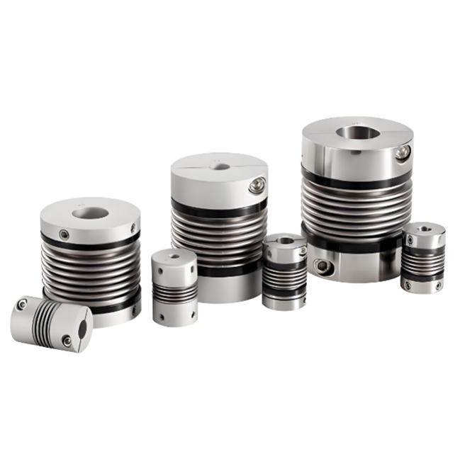 RSK-CPR aluminiumslegering belgkoblinger Posisjoneringsskruetype kompenserer radielle vinkel- og aksiale avvik mer effektivt
