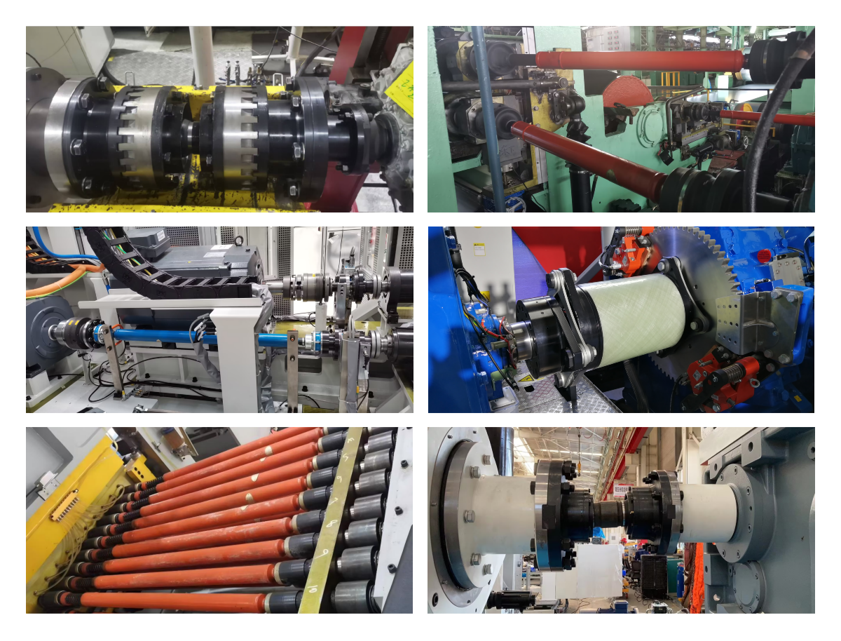CV-ledd for industrimaskiner